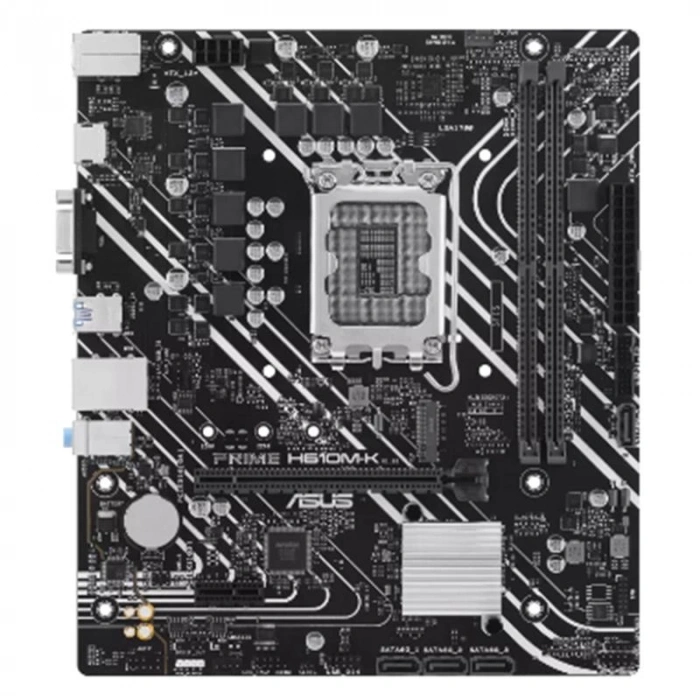 Asus Prime H610M-K D4 12.Nesil Intel H610 Soket 1700 DDR4 3200MHz mATX Anakart