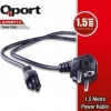 Qport Q-Powy1.5 1.5mt Notebook Power Kablo