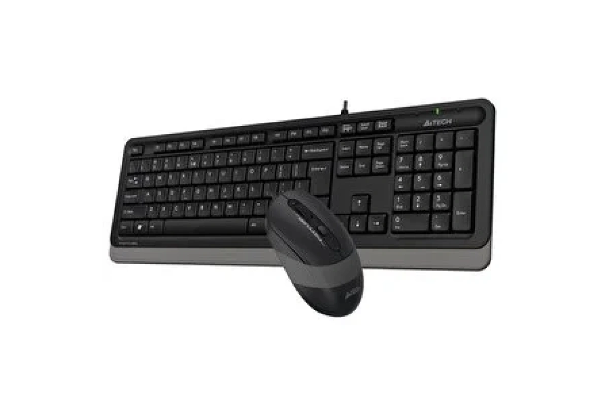 A4 Tech F1010 MM Klavye Mouse Set Gri USB