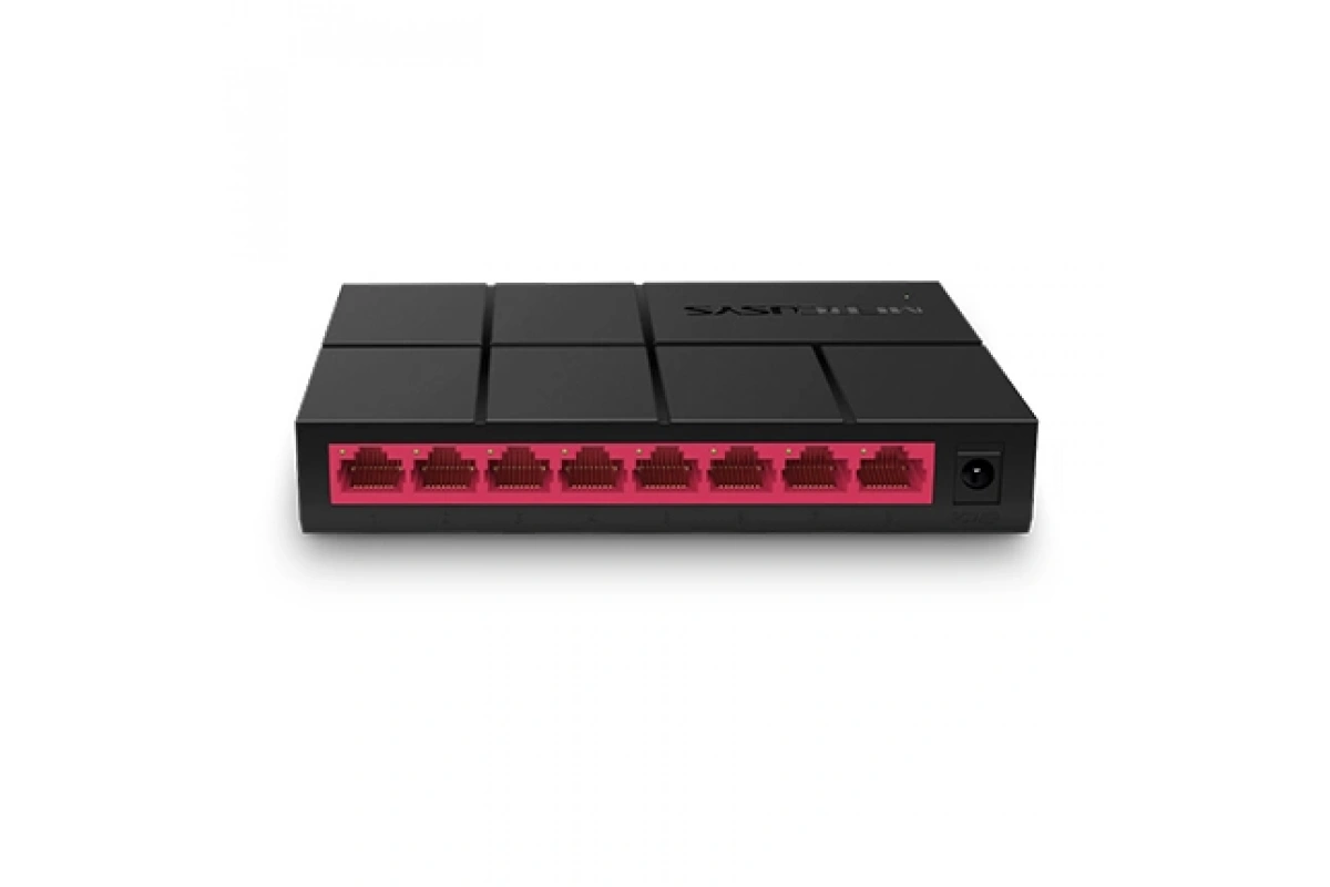 Mercusys MS108G 8-Port 10/100/1000Mbps Masaüstü Switch