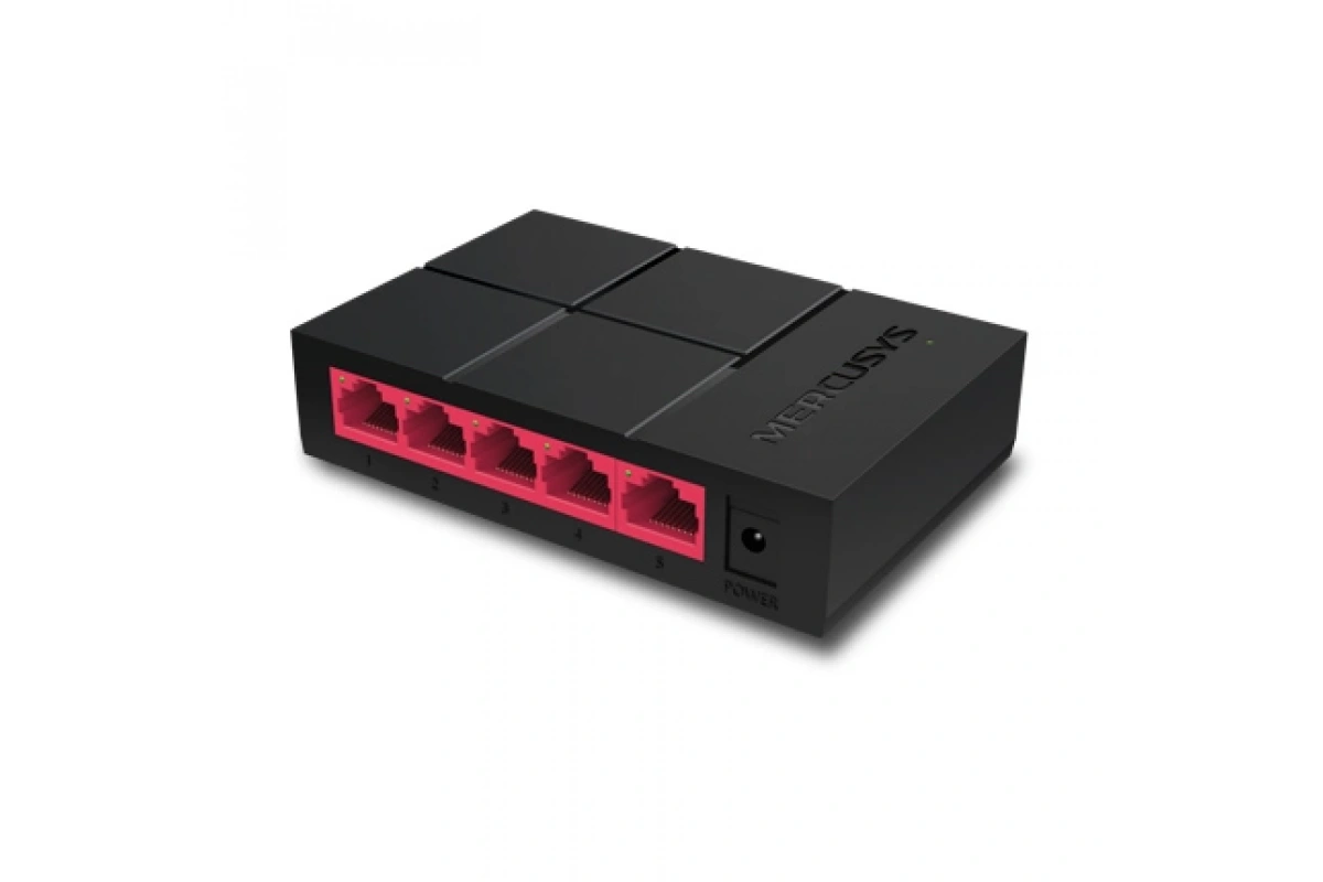 Mercusys MS105G 5-Port 10/100/1000 Mbps Masaüstü Switch