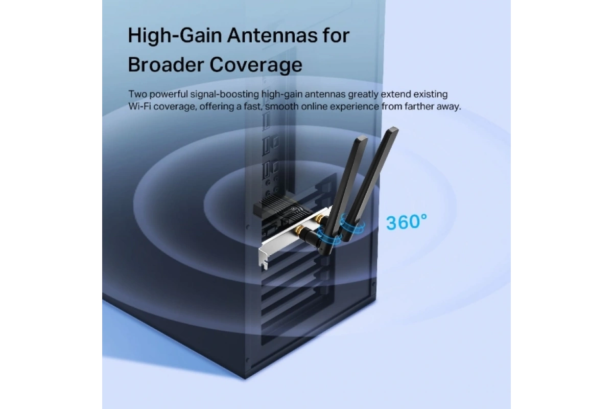 TP-Link Archer TX55E 3000 Mbps Kablosuz Ağ Adaptörü