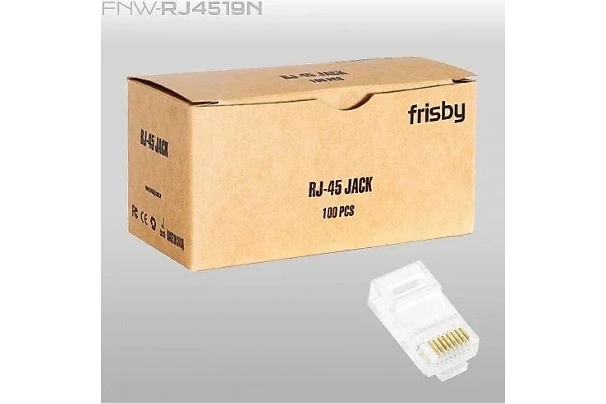 FRISBY RJ-45 JACK (100PCS)