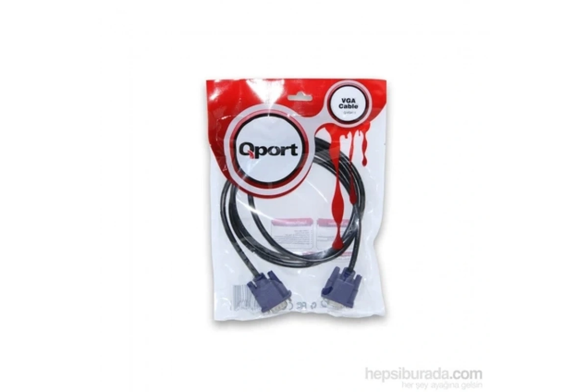 Qport Q-VGA1.5 1.5 m VGA Kablo