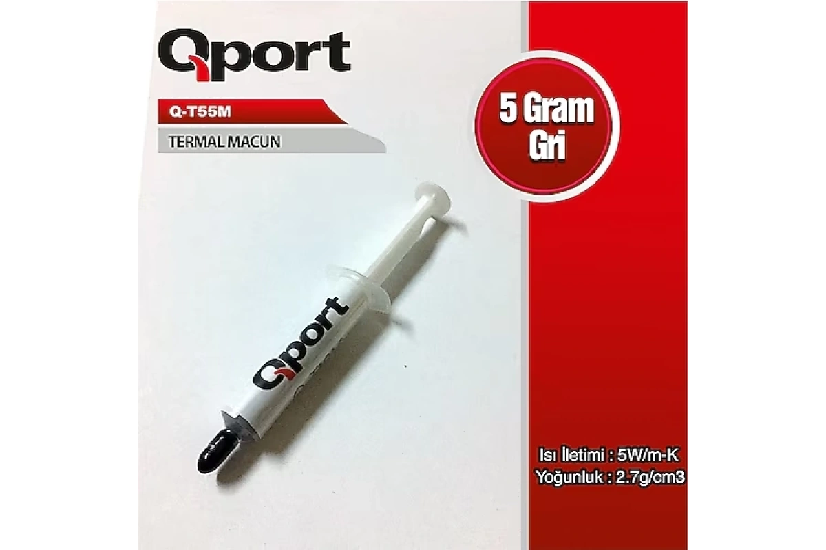 Qport Q-T55M 5gr 5W/m-K Termal Macun