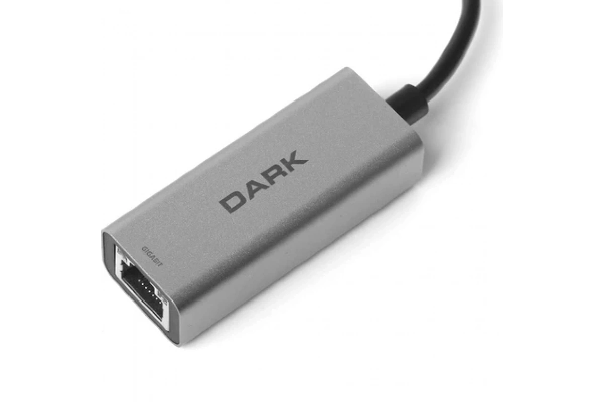 Dark USB3.0 Type-A to 10-100-1000 Gigabit LAN Ethernet Adaptör