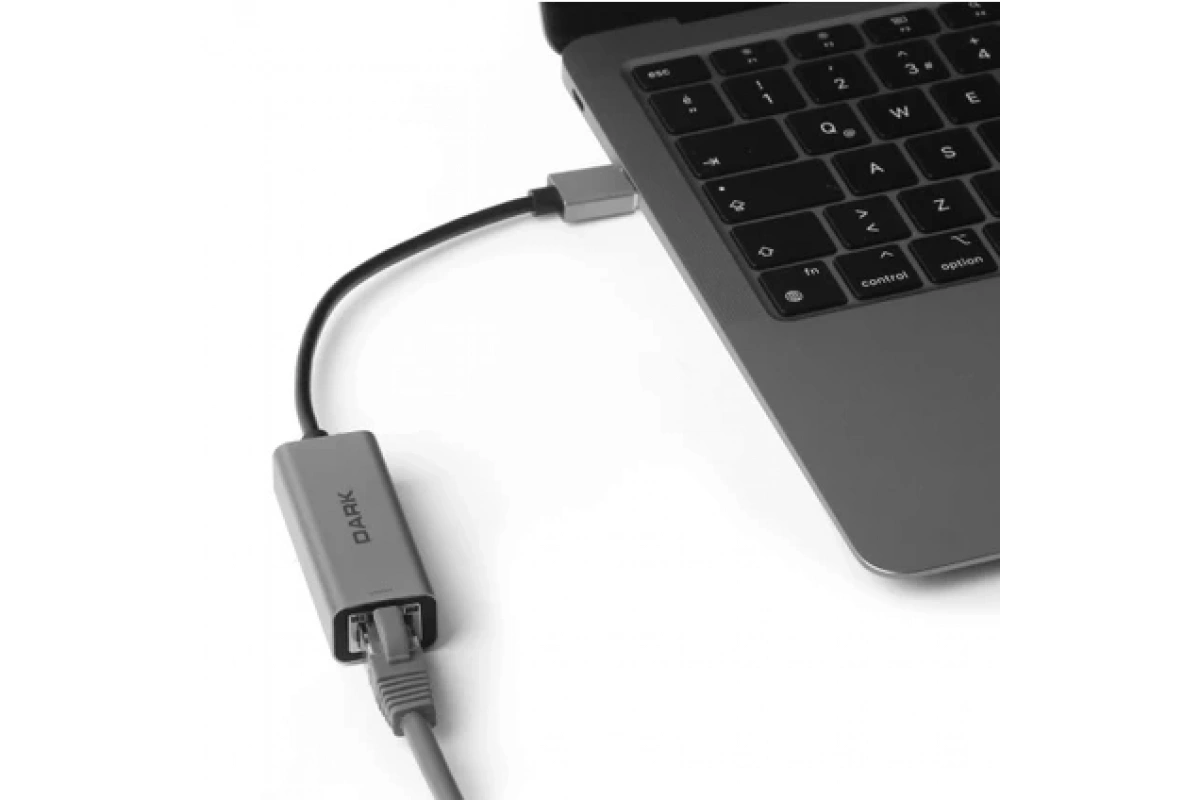 Dark USB3.0 Type-A to 10-100-1000 Gigabit LAN Ethernet Adaptör