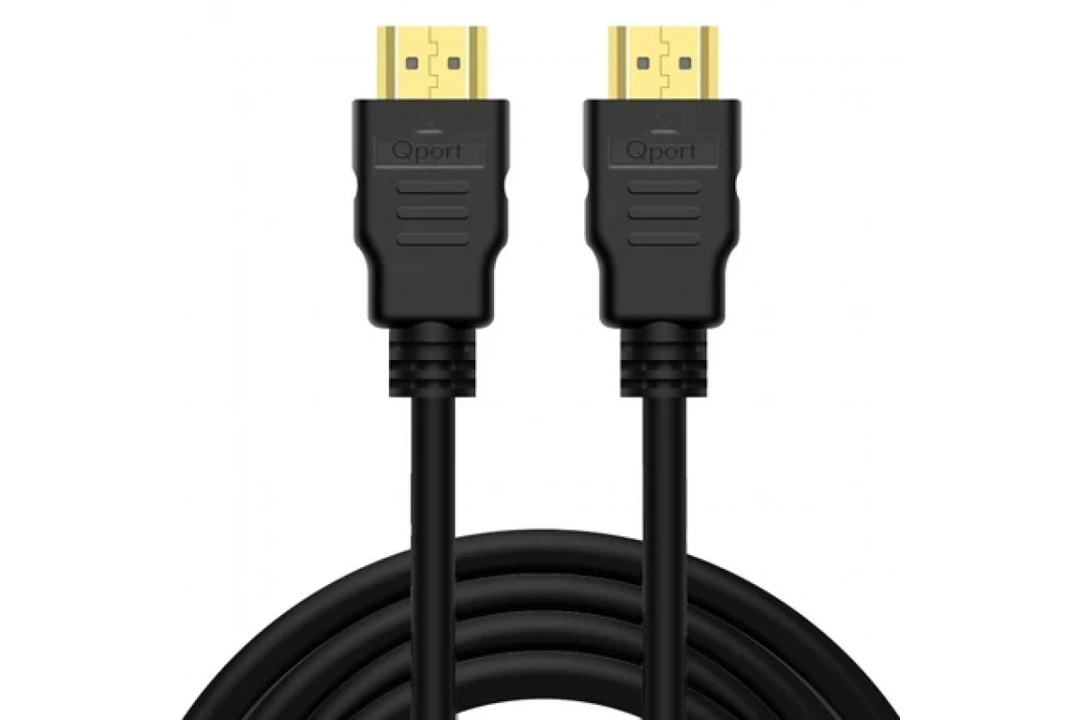 Qport Q-HDMI102 Altın Uçlu 10 Metre 4K Hdmı2.0 Kablo