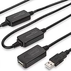 Digitus DA-73100-1 10 m USB 2.0 Uzatma Kablosu