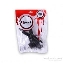 Qport Q-POW1_5 1.5 m Güç Kablosu