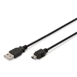 Digitus AK-300108-030-S 3M USB 2.0-Mini USB Kablo