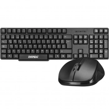 Everest KM-6852 Kablosuz Combo Q Standart Klavye + Mouse Set Kablosuz Set