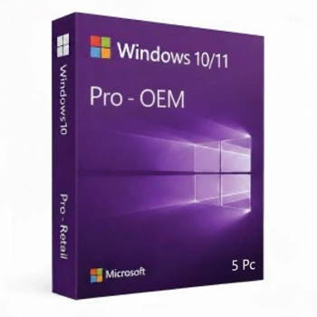 Windows 10/11 Pro OEM Key (5 Pc)