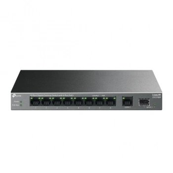 TP-Link LS1210GP 8-Port PoE+ ile 10-Port Gigabit Masaüstü Switch