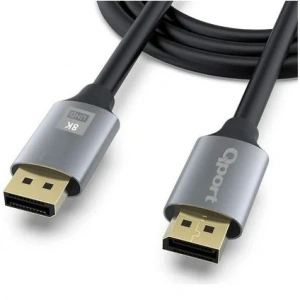 Qport Q-DP14 1,8m Display Port 1.4V Kablo