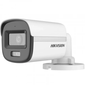 Hikvision DS-2CE10DF0T-LPFS ColorVu Sabit Mini Bullet Kamera ile 2 MP Akıllı Hibrit Işık