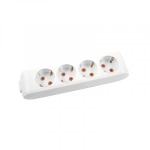 Viko Multi-Let Dörtlü Priz Topraklı Çocuk Korumalı Klemensli Grup Priz
