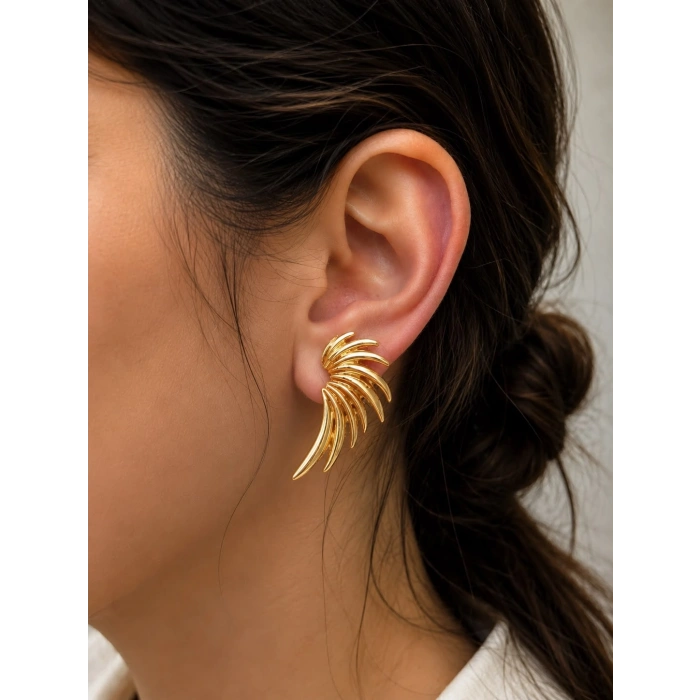 Gold Tarz Küpe