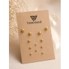 Gold 12 li Küpe