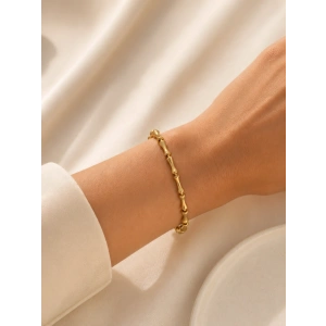14K CM Altın Kaplama Bileklik 019
