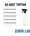 400 ml Şeffaf PP Sprey Şişesi – 50 Adetlik Toptan Set