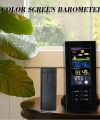 Dijital Termometre - İç Dış Wireless Hava Takip - Siyah Renk - Yüksek Kaliteli