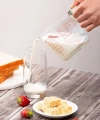 Kulplu Cam Ölçü Kabı Beher 500 mL - Yüksek Kaliteli