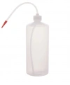 Plastik Uzun Form Piset 1000 ml - Şeffaf Yıkama Şişesi - 12 Adetlik Toptan Set