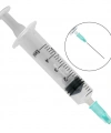 Steril Enjektör Şırınga 5cc (5mL) - 3 Parça - 100 Adetlik Set