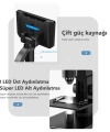 Dijital Mikroskop - Çift Lens (2000x Büyütme)