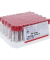 BD 10mL Serum Tüpü Kırmızı Kapak 16x100mm - 100 Adetlik Kutu
