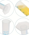 Plastik Mezür 4lü Set - (100mL-50mL-25mL-10mL)
