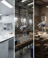 Cam Vakum Filtrasyon Seti 1000 ml — Silikon Tıpalı AKM Süzme Seti | Zurih Lab & Zürih Ticaret