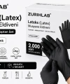 Lateks (Latex) Muayene Eldiveni - 2.000 Adetlik Toptan Set - Yüksek Kaliteli