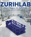 Deney Tüpü Standı – 24 Tüplük (25 mm) | Laboratuvar Tüp Rafı