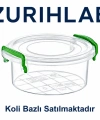 ZURIHLAB Yuvarlak Saklama Kutusu (0,3 Lt)
