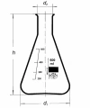 Cam Erlen (Erlenmeyer Flask) 250 mL - 10 Adetlik Toptan Set