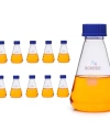 Cam Erlen (Erlenmeyer Flask) 500 mL - GL45 Kapaklı - 10 Adetlik Toptan Set
