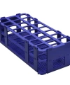 Deney Tüpü Standı – 24 Tüplük (25 mm) | Laboratuvar Tüp Rafı