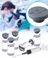 Flakon Kauçuk Tıpa 20mm - Butil Tapa 100 Adetlik Set - Sızdırmaz Laboratuvar Flakon Tıpası - Zurih Lab
