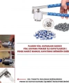 Kapaklı Tıpalı Flakon Cam Şişe 50ml - 100 Adetlik Toptan Set