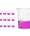 Kısa Form Cam Beher (Beaker) 400 mL - 12 Adetlik Set