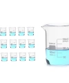Kısa Form Cam Beher (Beaker) 50 mL - 12 Adetlik Set