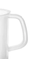 Kulplu Plastik Beher 500 mL - Kabartma Dereceli Beaker - Ölçü Kabı - PP Beher - 12 Adetlik Toptan Set