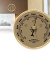 Metal Barometre 90 mm – Analog Hava Basınç Ölçer | Mekanik Hava Durumu Göstergesi