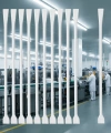 Plastik Baget Çubuk 250 mm – Laboratuvar Karıştırma Çubuğu – 10 Adetlik Set