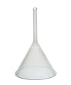 Plastik Laboratuvar Huni 100 mm - Uzun Saplı - 12 Adetlik Toptan Set
