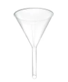 Plastik Laboratuvar Huni 150 mm - Uzun Saplı - 12 Adetlik Toptan Set