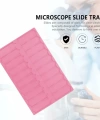 Plastik Mikroskop Slayt Saklama Kabı - Slide Kutusu 20li - Lamel Taşıma Standı - 5 Renklik Set