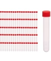 Plastik Vida Kapaklı Deney Tüpü (Test Tüpü) 10 mL - 16x100mm - 100 Adetlik Toptan Set
